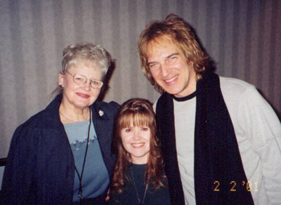 Dave with Bruce Hall's Mom and Little Bitt