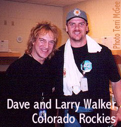 Dave with Larry Walker