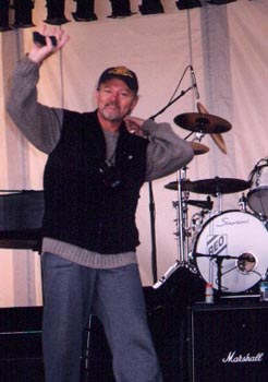 Neal at Soundcheck