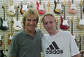 Dave with Phil Collen